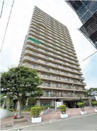 仙台市宮城野区福室、マンションの外観画像です
