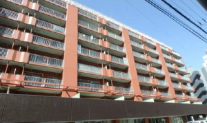仙台市宮城野区榴岡、マンションの外観画像です