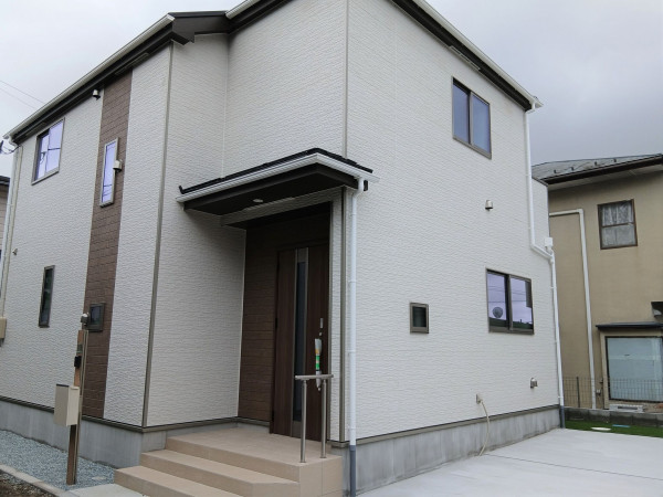 多賀城市伝上山、新築一戸建ての外観画像です