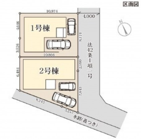 仙台市宮城野区清水沼、新築一戸建ての画像です