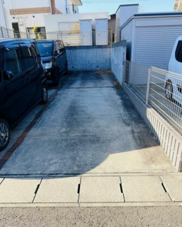 多賀城市大代、収益物件/アパートの駐車場画像です