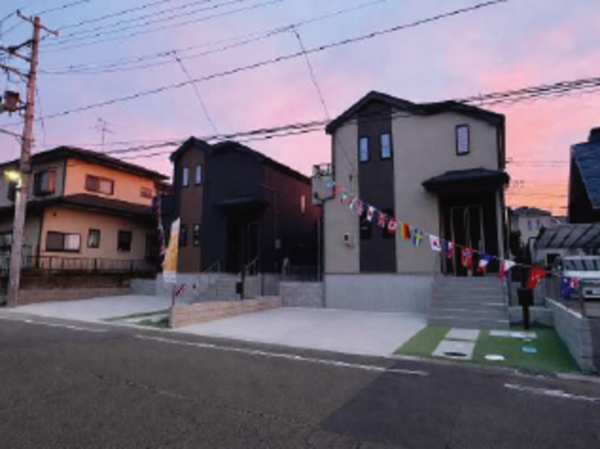 仙台市宮城野区鶴ケ谷、新築一戸建ての画像です