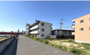 仙台市若林区河原町、土地の画像です