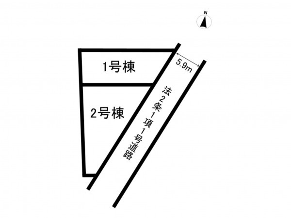 多賀城市伝上山、新築一戸建ての画像です