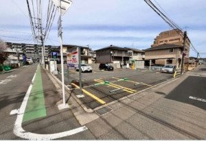 仙台市宮城野区小田原、土地の前面道路を含む現地写真画像です