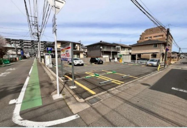 仙台市宮城野区小田原、土地の前面道路を含む現地写真画像です