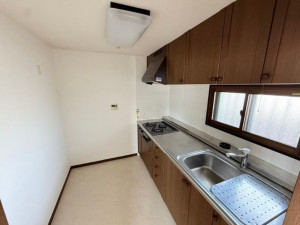 仙台市宮城野区福田町、マンションのキッチン画像です
