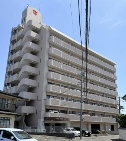 仙台市宮城野区福田町、マンションの外観画像です