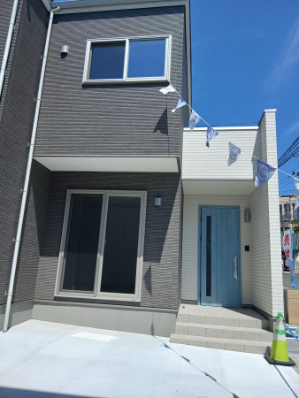 多賀城市鶴ケ谷、新築一戸建ての外観画像です