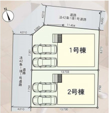 仙台市宮城野区福室、新築一戸建ての画像です