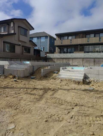 仙台市宮城野区鶴ケ谷、新築一戸建ての画像です