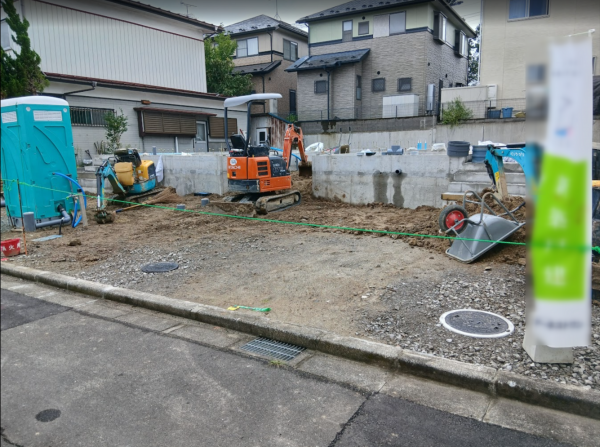 仙台市宮城野区安養寺、新築一戸建ての画像です