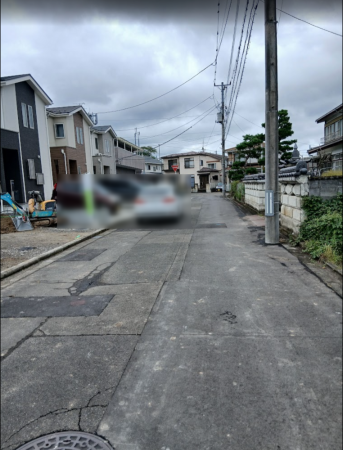 仙台市宮城野区安養寺、新築一戸建ての画像です