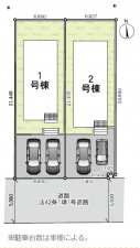 仙台市宮城野区鶴ケ谷、新築一戸建ての画像です