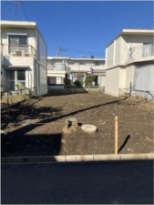 八千代市勝田台、土地の外観画像です