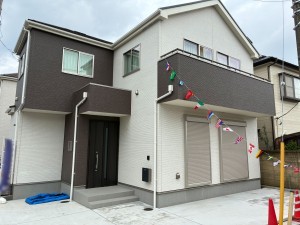 八千代市八千代台北、新築一戸建ての外観画像です