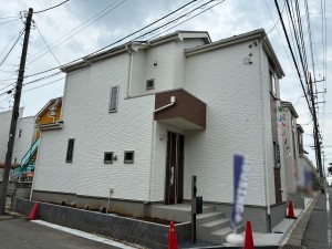 八千代市八千代台北、新築一戸建ての外観画像です