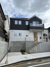 八千代市大和田新田、新築一戸建ての外観画像です
