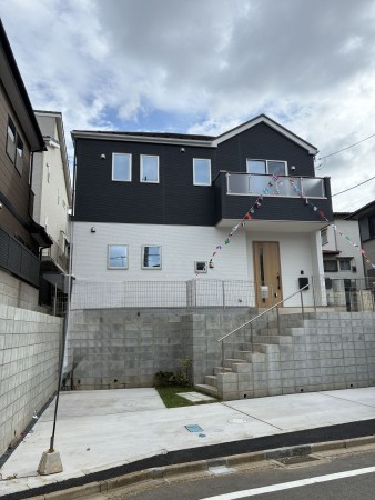 八千代市大和田新田、新築一戸建ての外観画像です