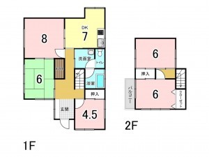 八千代市八千代台東、収益物件/その他の間取り画像です