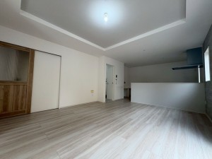 八千代市勝田台南、新築一戸建ての居間画像です