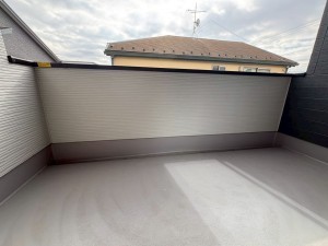 八千代市勝田台南、新築一戸建てのバルコニー画像です