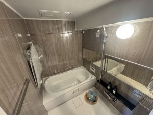 八千代市萱田町、マンションの風呂画像です