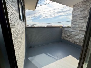八千代市大和田、新築一戸建てのバルコニー画像です