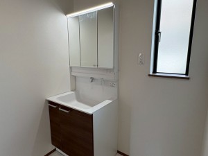 八千代市八千代台東、新築一戸建ての洗面画像です