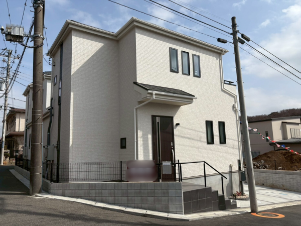 八千代市八千代台東、新築一戸建ての外観画像です