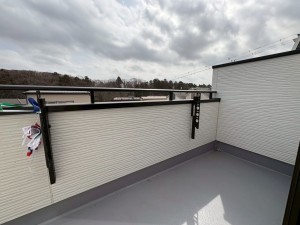 八千代市八千代台東、新築一戸建てのバルコニー画像です