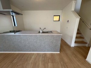 八千代市大和田新田、新築一戸建てのキッチン画像です