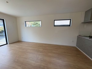 八千代市大和田新田、新築一戸建ての居間画像です