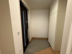 八千代市大和田新田、新築一戸建ての玄関画像です