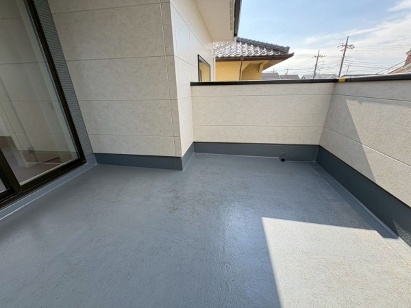 八千代市大和田新田、新築一戸建てのバルコニー画像です