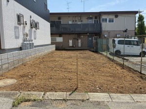 八千代市勝田台、土地の外観画像です