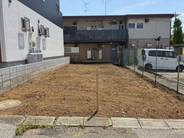 八千代市勝田台、土地の外観画像です