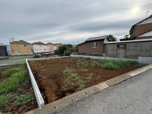 八千代市萱田町、土地の外観画像です