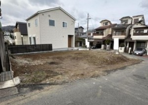 川西市錦松台、土地の外観画像です