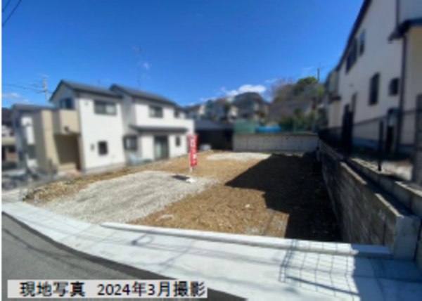 川西市錦松台、土地の画像です