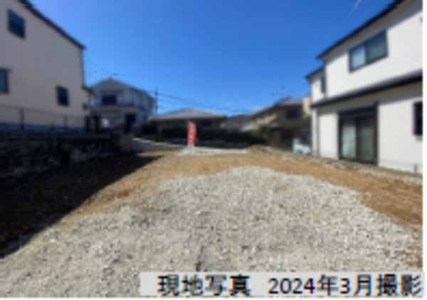 川西市錦松台、土地の画像です