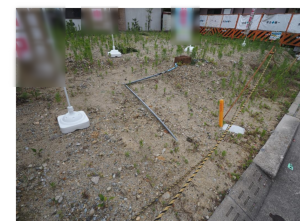 川西市清和台、土地の画像です