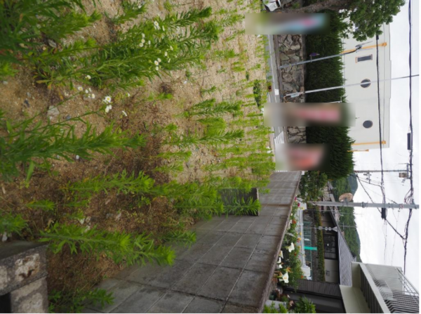 川西市清和台、土地の画像です