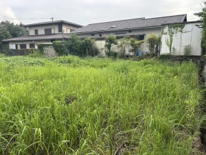 川西市緑が丘、土地の画像です