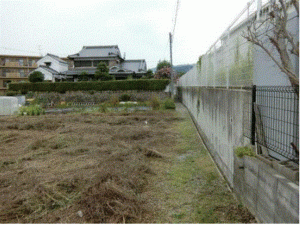 川西市見野、土地の画像です