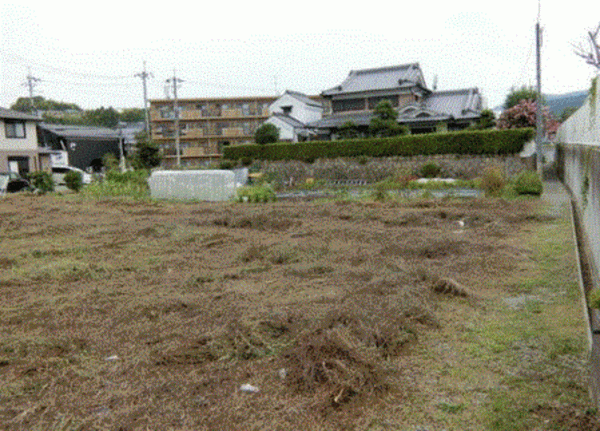 川西市見野、土地の外観画像です