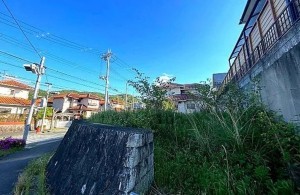 川西市けやき坂、土地の画像です