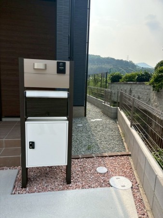 川西市多田院、新築一戸建ての外観画像です