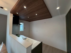川西市多田院、新築一戸建てのキッチン画像です