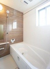川西市大和、新築一戸建ての風呂画像です